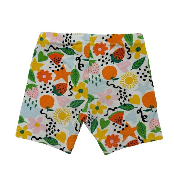 Old Navy Other - OLD NAVY Jersey-Knit Biker Shorts in Garden Fruit Basket Size 5T Toddler Girls